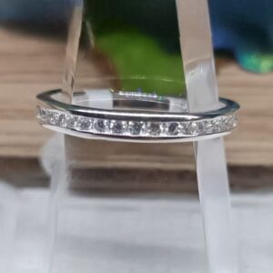 Anillo media churumbela con bisel