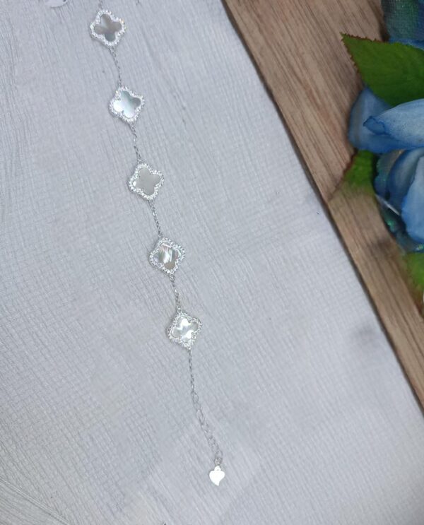 Pulso van cleef blanco 5 mediano