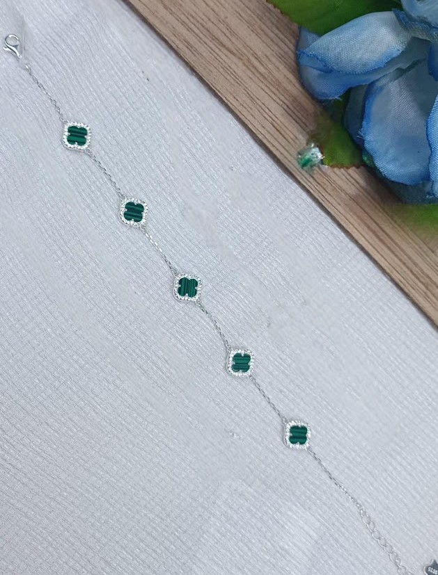Pulso corte esmeralda azul